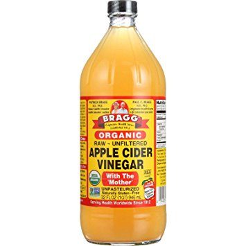 Use of Apple cider vinegar for gargling