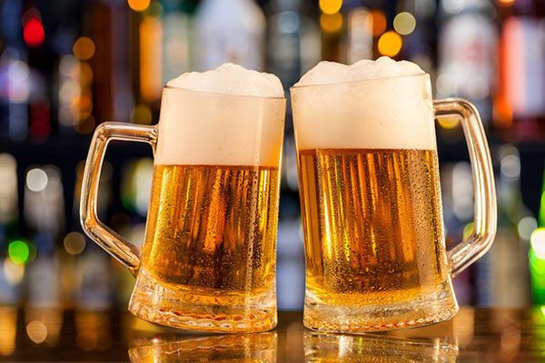 non alcoholic beer for curly hair