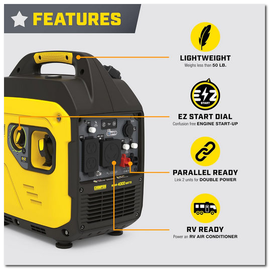 Champion Power Equipment 4000 Watt Open Frame Inverter