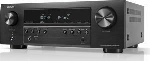Denon AVR S570BT AV Receiver 5.2 Channel 8K Ultra HD Audio & Video, Stereo Receivers, Denon AVR Wireless Streaming Bluetooth