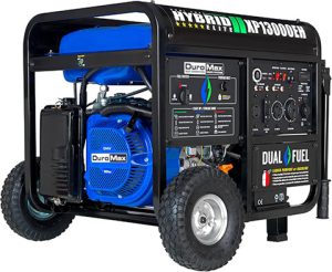 DuroMax XP13000EH 13,000 Watt Dual Fuel Portable Generator Gas & Propane Whole Home Backup Power