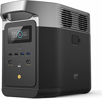 EF ECOFLOW Portable Power Station DELTA 2, 1024Wh LiFePO4 (LFP) Battery