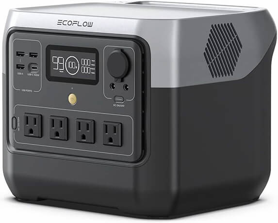 EF ECOFLOW Portable Power Station RIVER 2 Pro, 768Wh LiFePO4 Battery 6