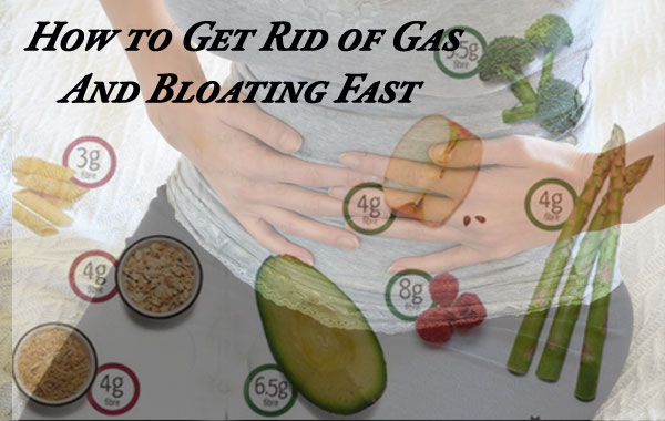 how to get rid of severe gas pains fast