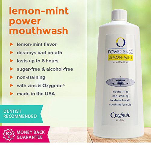 Lemon mouthwash
