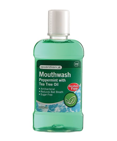 Peppermint mouthwash