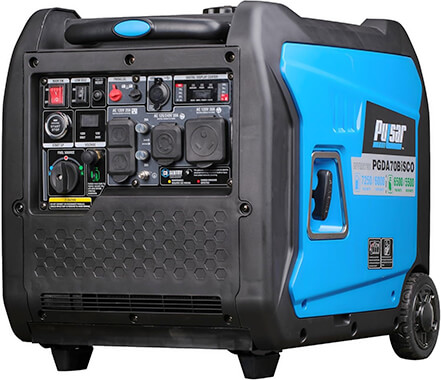 Pulsar 7,250 Watt Super Quiet Dual Fuel Inverter Generator with Remote Start