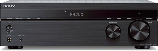 Sony STRDH190 2 ch Home Stereo Receiver with Phono Inputs & Bluetooth Black Sony STRDH190 2 ch Home Stereo Receiver with Phono Inputs & Bluetooth Black
