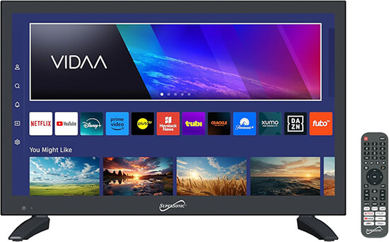 Supersonic SC 1920VTV 18.5 inch Smart AC DC LED TV