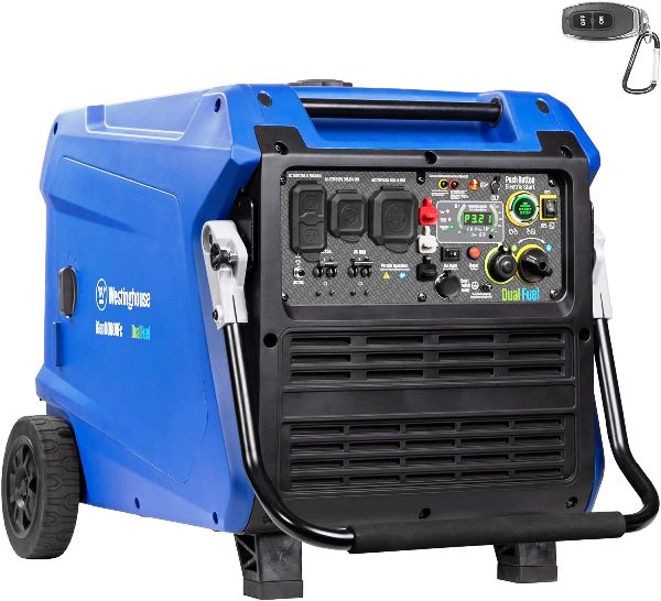 Westinghouse 11000 Peak Watt Dual Fuel Portable Inverter Generator
