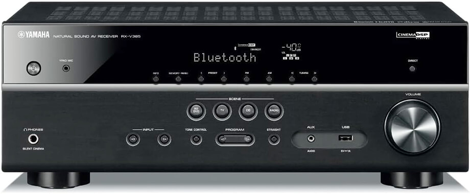 YAMAHA RX V385 5.1 Channel 4K Ultra HD AV Receiver