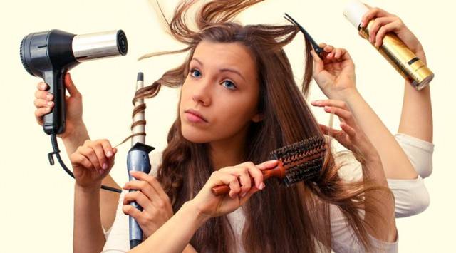heat and mechanical pressure can damage hair