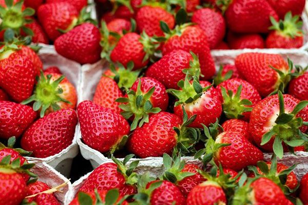 Strawberries  for getting white teeth home remedies